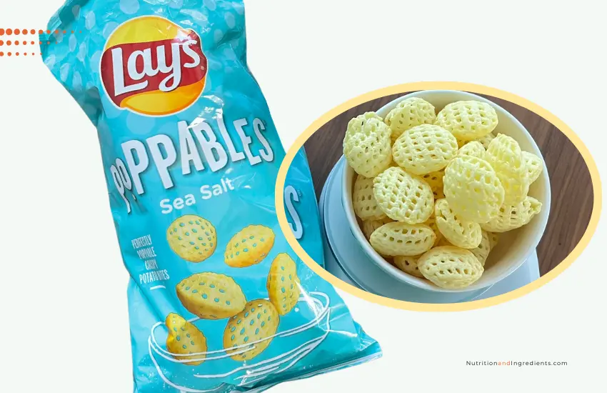 Bag of Lay's puffed potato crisps.