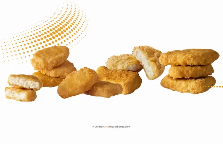 Stacks of Chicken McNuggets from McDonald's.