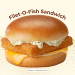 McDonald's fish filet sandwich.