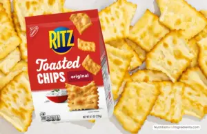 Package of Toasted cracker chips by Ritz.