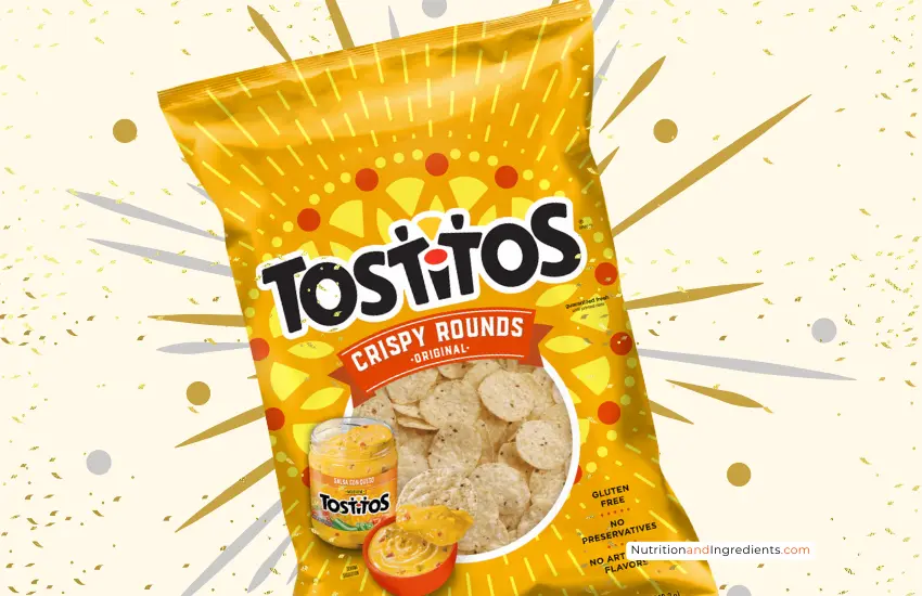 Bag of Tostitos crispy rounds corn tortilla chips