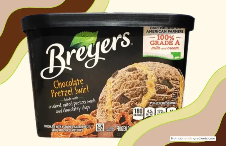 Breyers chocolate pretzel frozen dairy dessert