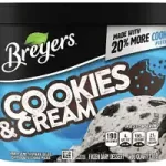 Breyers Cookies & Cream frozen dairy dessert