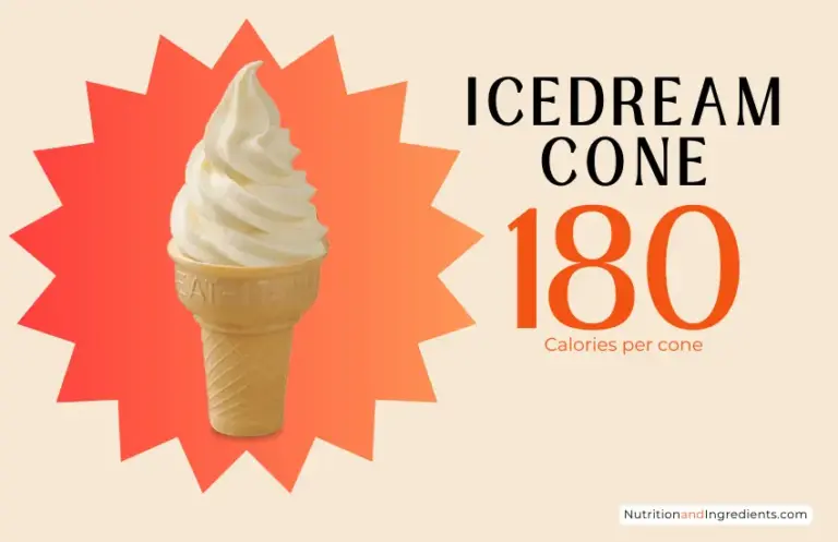 Icedream cone from Chick-fil-A fast food restaurant with text '180 calories'.