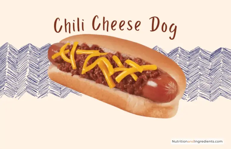 Hot dog topped with chili sauce and cheese from Dairy Queen.