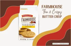 Package of butter crisp cookies made and marketed by Pepperidge Farm.