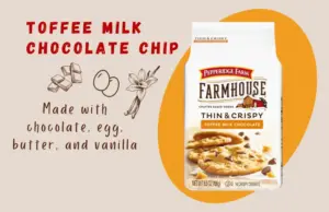 Pepperidge Farm Farmhouse Thin & Crispy Toffee Milk Chocolate Cookies