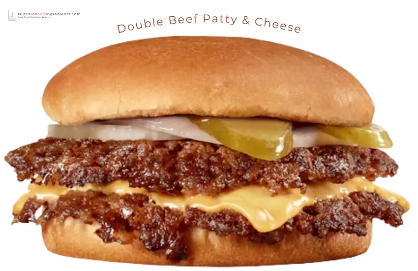 Double patty cheeseburger from Steak 'n Shake.