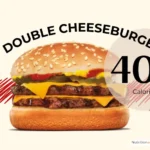 Burger King double cheeseburger has 400 calories.