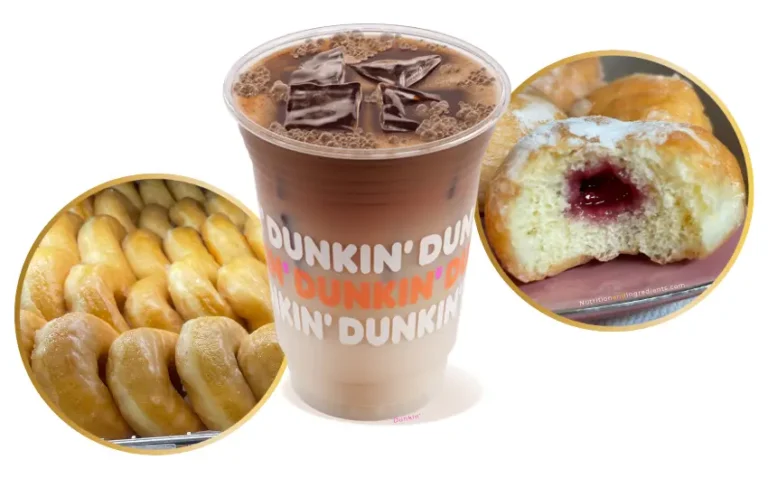 Coffee and donuts from Dunkin'