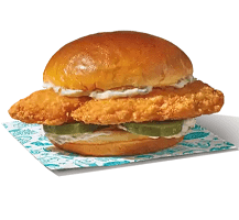 Popeyes flounder fish sandwich