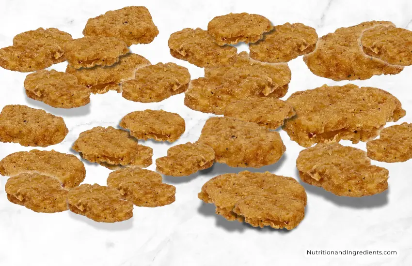 Multiple chicken nuggets from Burger King.