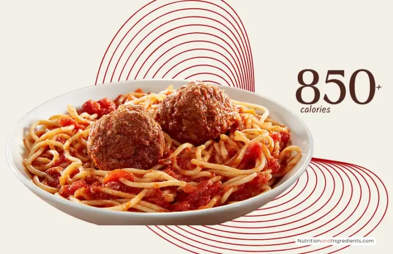 Plate of spaghetti and meatballs from Barro's Pizza restaurant.