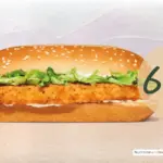 Original Chicken Sandwich from Burger King with text '680 calories'.