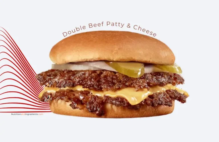 Double patty cheeseburger from Steak 'n Shake.