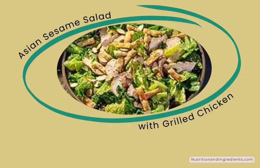 Asian Sesame Salad with Chicken from Panera Bread