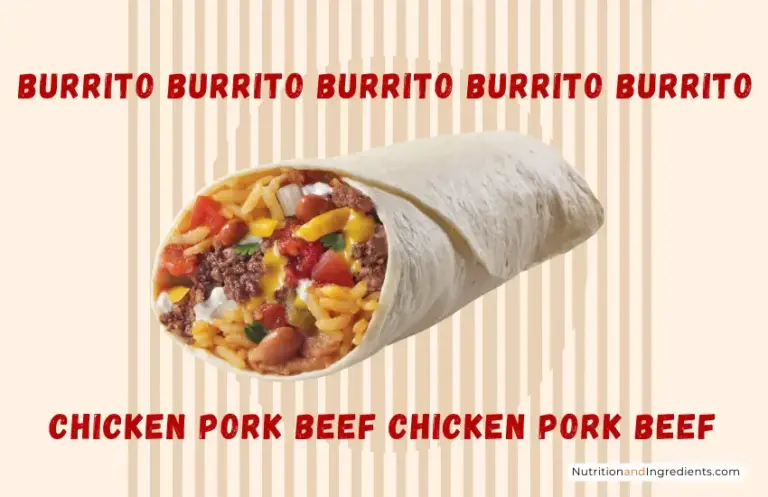 Burrito offered on TacoTime's menu with text 'burrito, pork, beef, chicken'.