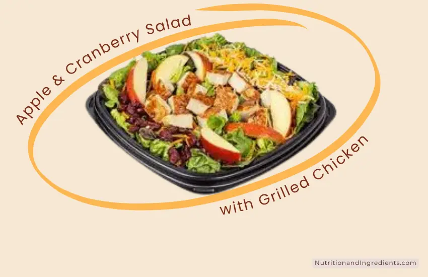 Whataburger Apple Cranberry Chicken Salad Calories and Nutrition