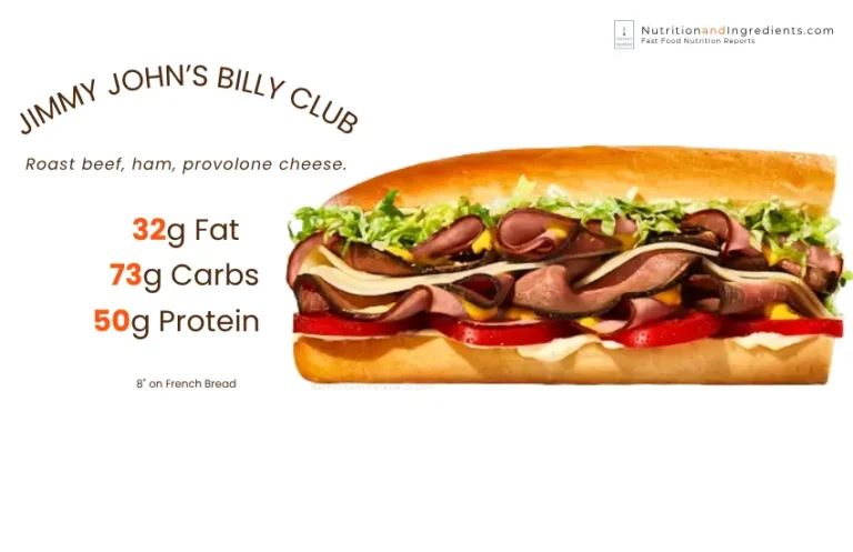 Billy club sandwich with roast beef, ham and provolone cheese from Jimmy John's.