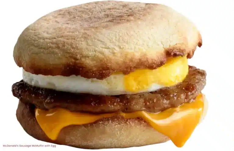 McDonald's Sausage McMuffin with Egg