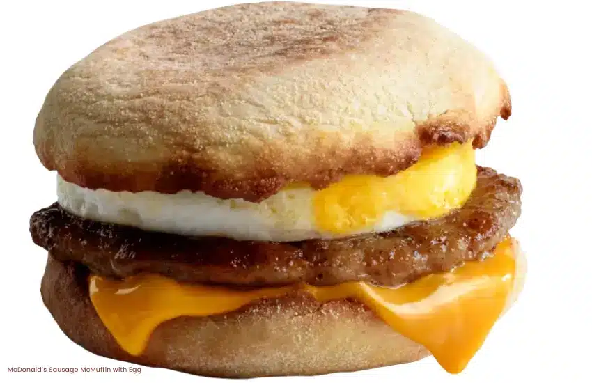 McDonald's Sausage McMuffin with Egg