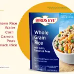 Birds Eye whole grain rice with corn, carrots and peas