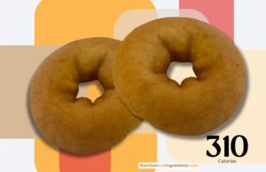 Two old fashioned style donuts from Dunkin' Donuts.