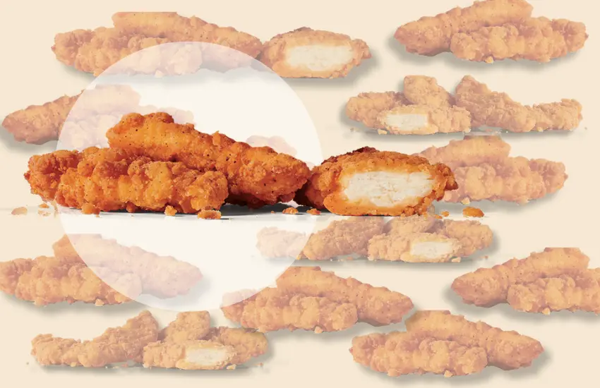 Crispy chicken strips from Jack in the Box.