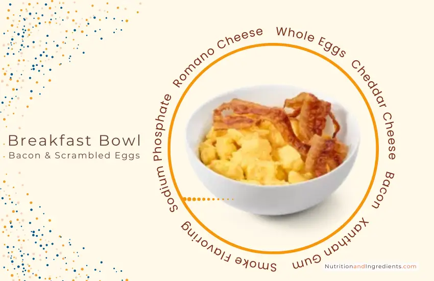 Scrambled eggs and bacon bowl from WaWa.