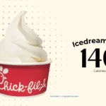 Cup of Chick-fil-A Icedream vanilla flavored dessert.