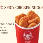 10 piece Wendy's spicy chicken nugget order and text '470 calories.'