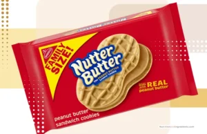 Package of Nutter Butter peanut butter cookies.