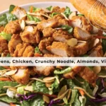 Oriental salad with chicken from Applebee's Grill & Bar.