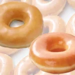 Glazed donuts.