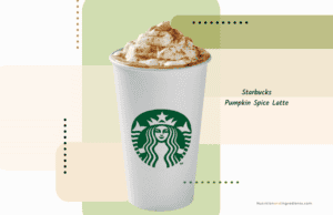 Starbucks hot pumpkin spice latte.