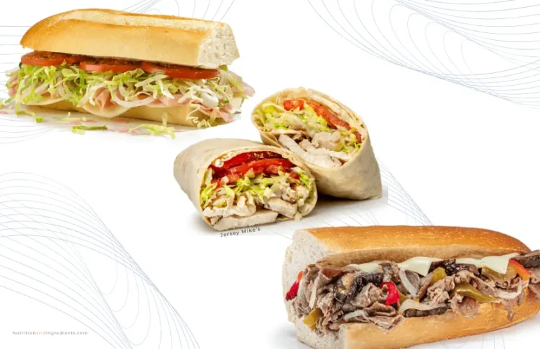 Sandwiches and wrap from Jersey Mike's Subs.