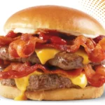 Double patty bacon cheeseburger from Wendy's.