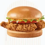 Dairy Queen spicy chicken strips sandwich.