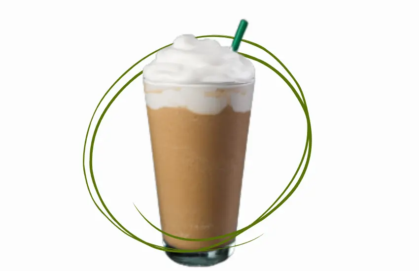 Coffee Frappuccino blended beverage from Starbucks