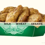 Order of lemon pepper chicken wings from Wingstop.