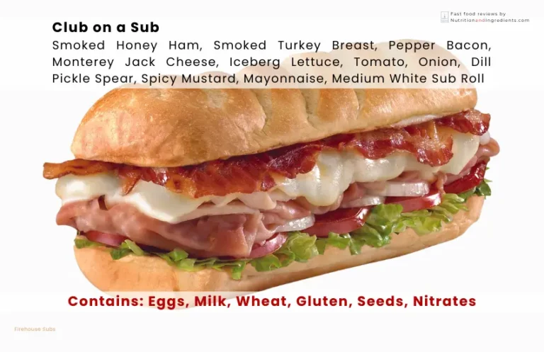 Firehouse subs turkey and ham with cheese sandwich.