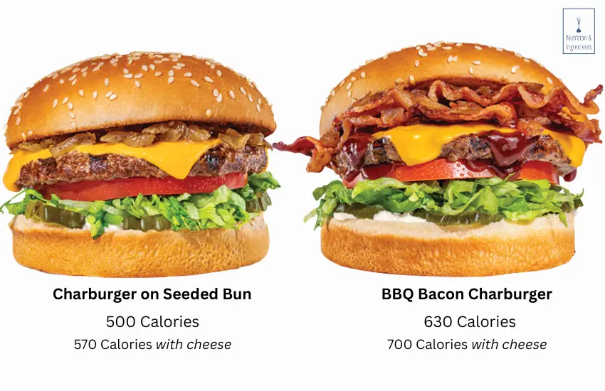 Two cheeseburgers from Habit Burger & Grill restaurant.