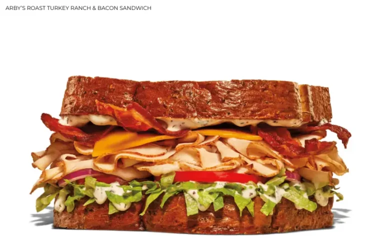 Arby's Turkey Ranch Bacon sandwich