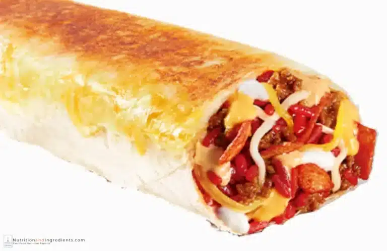 Taco Bell Flamin' Hot Grilled Cheese Burrito