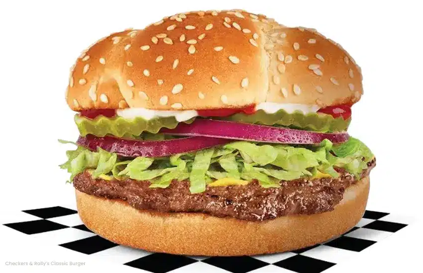 Checkers & Rally's Classic Burger