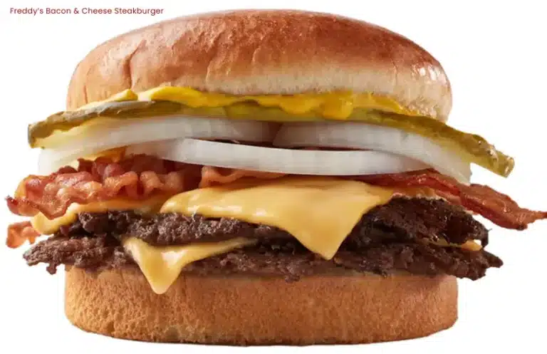Freddy's Bacon & Cheese Steakburger