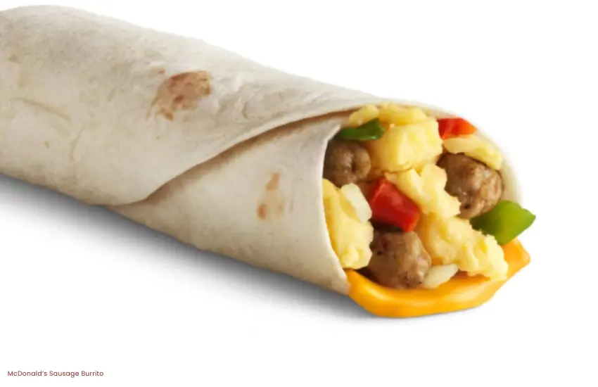 McDonald's Sausage Burrito