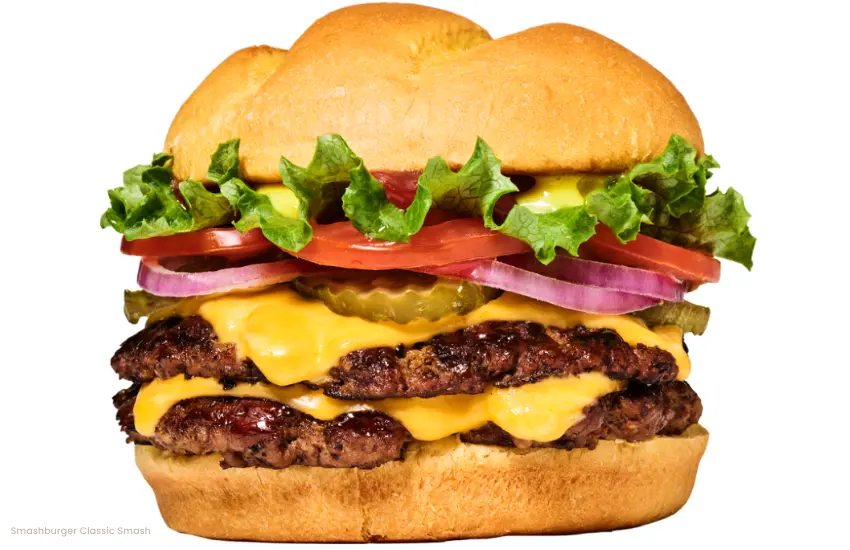 Smashburger Classic Smash cheeseburger