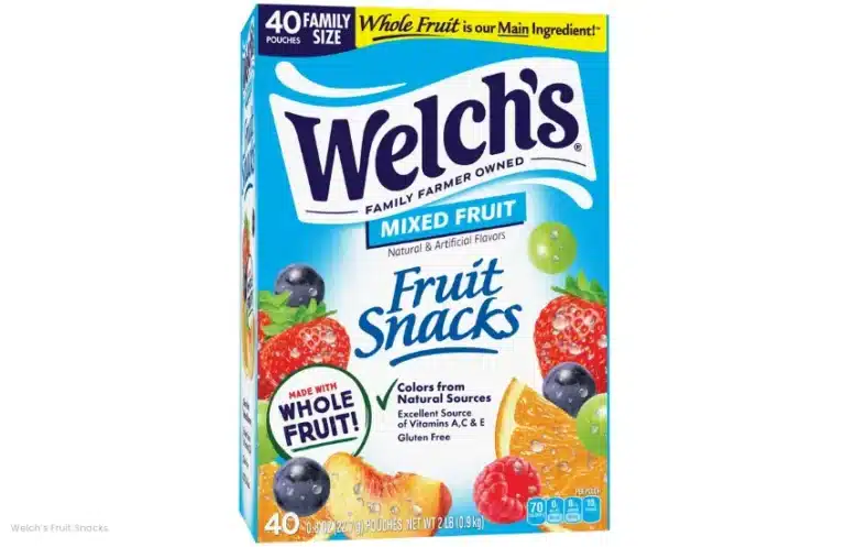Container of Welch's Fruit Snacks