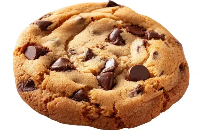 One chocolate chip cookie